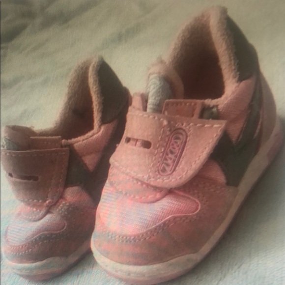 Other - Kids Pink and Gray Shoes
